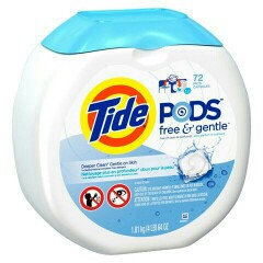 Photo of Tide PODS® Free and Gentle Laundry Detergent uploaded by Shana S.