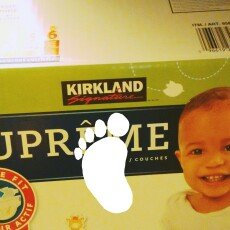 Photo of Kirkland Diapers uploaded by carly k.