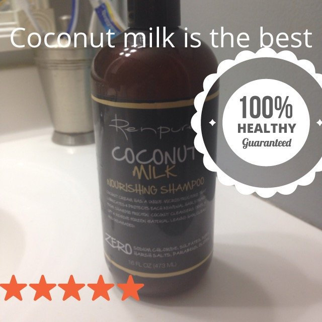 Renpure Coconut Milk Nourishing Shampoo, 16 fl oz