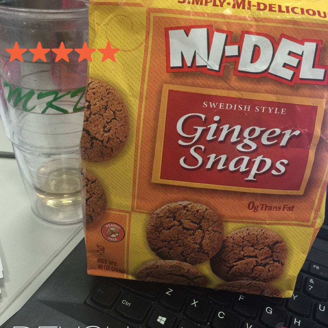 Mi-Del All Natural Swedish Style Ginger Snaps
