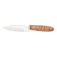 Fujitsu Frontier Utility Knife with Hardwood Handles & Beaded Sheath