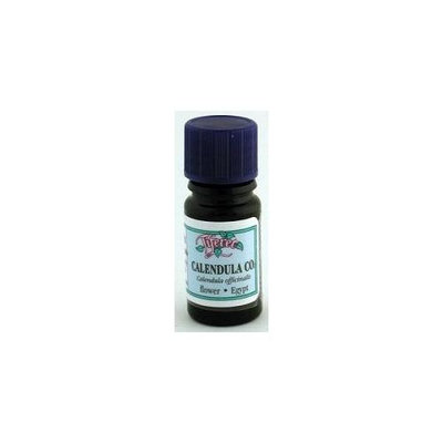 Tiferet Aromatherapy: Blue Glass Aromatic Oils, Calendula CO2 5 ml