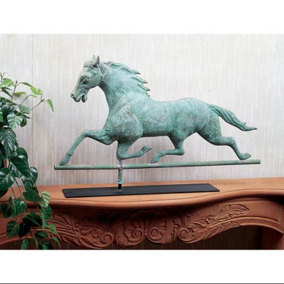 Cc Home Furnishings Black Weathervane Mantel Mounting Hardware Base for 1/2