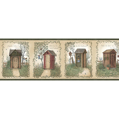 Linda Spivey Outhouses themed bathroom Collection by Chesapeake