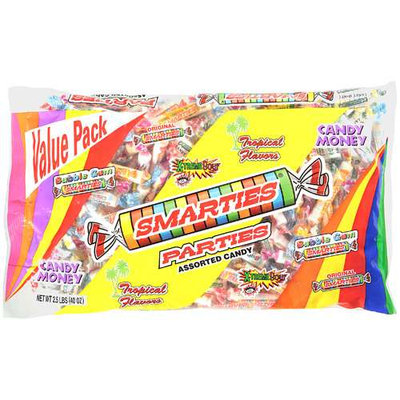 Smarties: Smarties Parties Assorted Value Pack Candy, 2.5 Lb