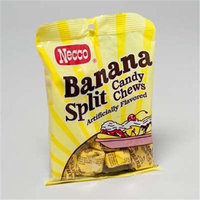 Ddi Banana Split Chews 5 Oz. Bag(Case of 12)