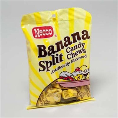 Ddi Banana Split Chews 5 Oz. Bag(Case of 12)