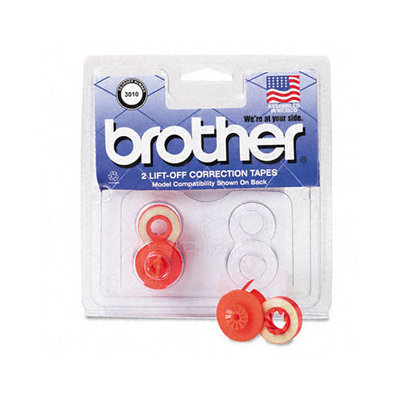 Brother International Corp. BRT3010 Lift Off Correction Tape- F-Typewriters- Yields 1500- 2 Ct