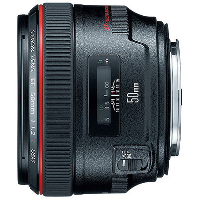Canon - Ef 50mm F/1.2l Usm Standard Lens - Black