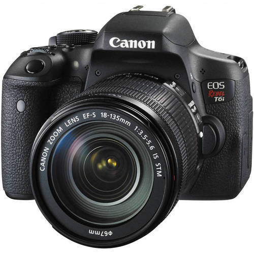 Canon - Eos Rebel T6i Dslr Camera (body Only) - Black