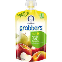 Gerber® Grabbers® Squeezable Puree | Apple Pear Peach