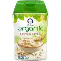 Gerber® Organic Single Grain Baby Cereal | Oatmeal