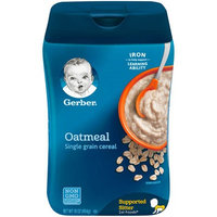 Gerber® Single Grain Baby Cereal | Oatmeal