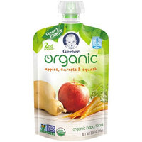 Gerber® Organic 2nd Foods® Baby Food | Apples Carrots & Squash
