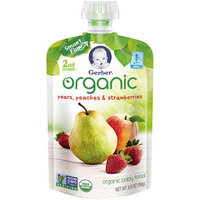 Gerber® Organic 2nd Foods® Baby Food | Pears Peaches & Strawberries