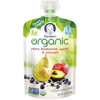 Gerber® Organic 2nd Foods® Baby Food | Pears Blueberries Apples & Avocado