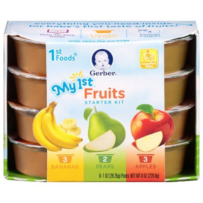 Gerber® 1st Foods® Baby Food | My 1st™ Fruits Starter Kit