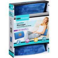 Spa Massage Lumbar Massager, Blue