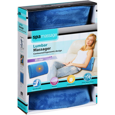 Spa Massage Lumbar Massager, Blue