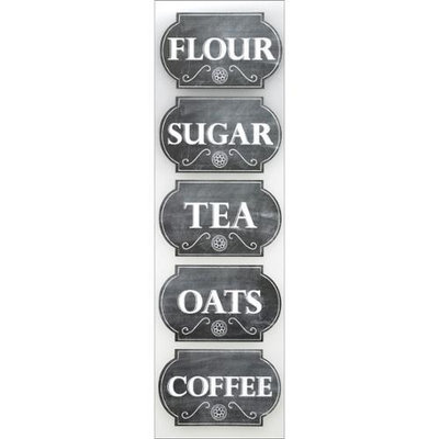 Sticko E5272005 Sticko Chalk Stickers-Canister Labels