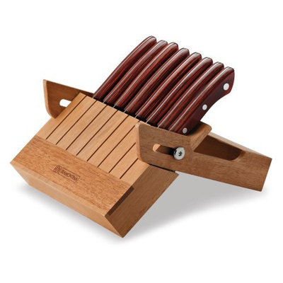 Tramontina Usa Inc. Tramontina Porterhouse 9 pc. 5 in. Knife Set with Block