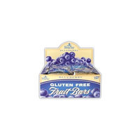 Betty Lou's Fruit Bars Gluten Free Blueberry - 12 Bars