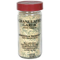 Morton & Bassett Morton and Bassett Spices Granulated Garlic With Parsley, 2.6 oz, - Pack of 3