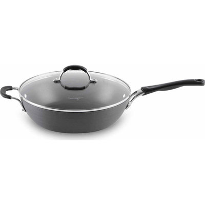 Cooking With Calphalon 12-In. Hard-Anodized Jumbo Frypan