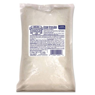 DIA10991 - Boraxo Orange Heavy Duty Hand Cleaner; 2 Liter Refill Bag