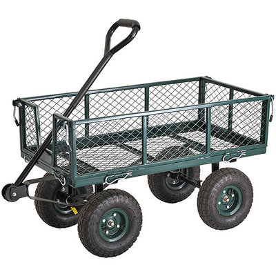 Sandusky Heavy Duty Steel Crate Wagon Cart