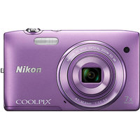 Nikon COOLPIX S3500 20 Megapixel Digital Camera - Purple