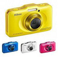 Nikon COOLPIX S31 10 Megapixel Rugged Digital Camera - Yellow