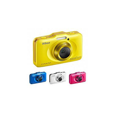 Nikon COOLPIX S31 10 Megapixel Rugged Digital Camera - Yellow