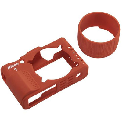 Nikon CF-N6000 Silicone Jacket for AW1 Camera, Orange
