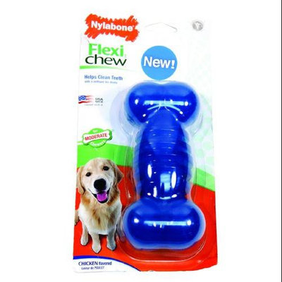 Tfh Publications Nylabone Flexi Chew Ridge Bone Dog Toy Large