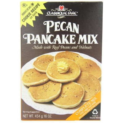 Classique Fare Pecan Pancake Mix, 16-Ounce (Pack of 6)