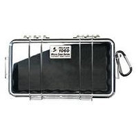 Pelican Micro Case 1060 with Clear Lid and Carabineer