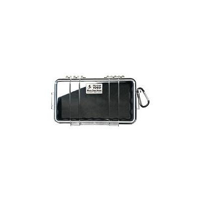 Pelican Micro Case 1060 with Clear Lid and Carabineer