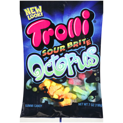 Trolli Sour Brite Octopus Gummi Candy