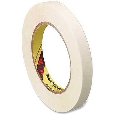 Scotch Masking Tape, 1/2 x 60 Yards, 3