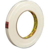 3M MMM898134 Filament Tape- 3inch Core- . 75inchx60Yards- Clear