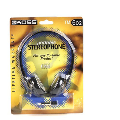 Koss TM 602 Stereo Headphones - KOSS CORPORATION