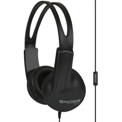 Koss Corporation Koss UR10i On-Ear Headphones - Stereo - Black - Mini-phone - Wired