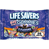 Life Savers Big Ring Gummies Candy, 26 count, 8.6 oz