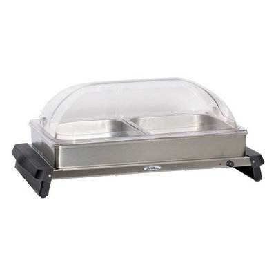Broilking Professional Double Buffet Server With Stainless Base And