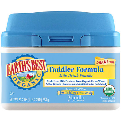 Hain Celestial Earth's Best Toddler Formula Milk Drink 23.2 oz.