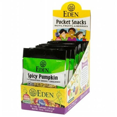 Eden Foods BPC1025054 Eden Foods Seeds Pumpkin Spicy - 12x1 OZ