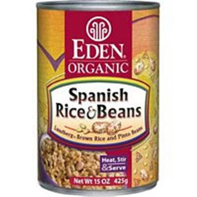 EDEN FOODS Organic Rice & Pinto Beans 15 OZ