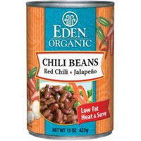 Eden Foods Organic Chili Beans Red Chili and Jalapeno - 15 oz