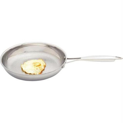 Chefs Secret 9.5 in. T304 Stainless Steel Non-stick Frypan- Stick Fry Pan - KTOP95